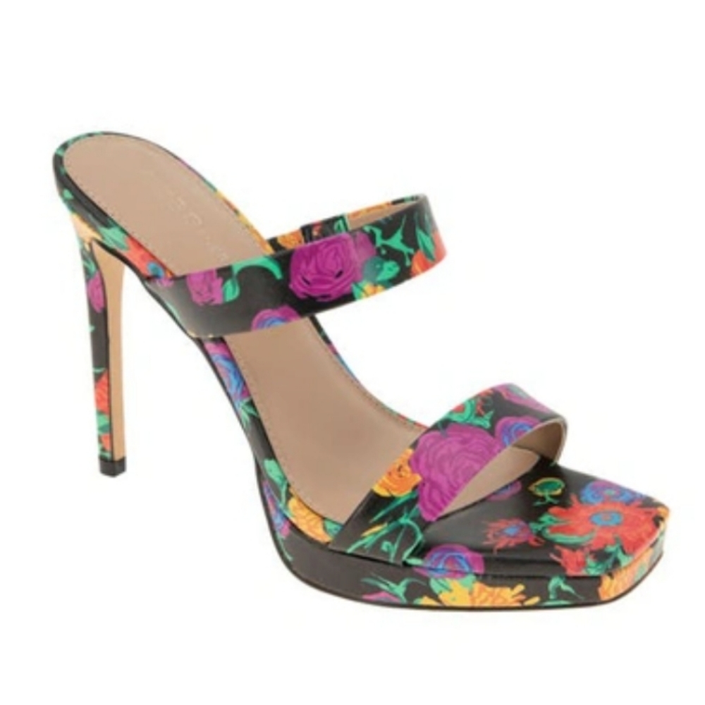 BCBGeneration floral heel
